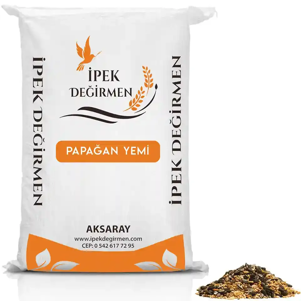 İpek Değirmen Paraket Cennet Sultan Papağan Yemi 5 KG