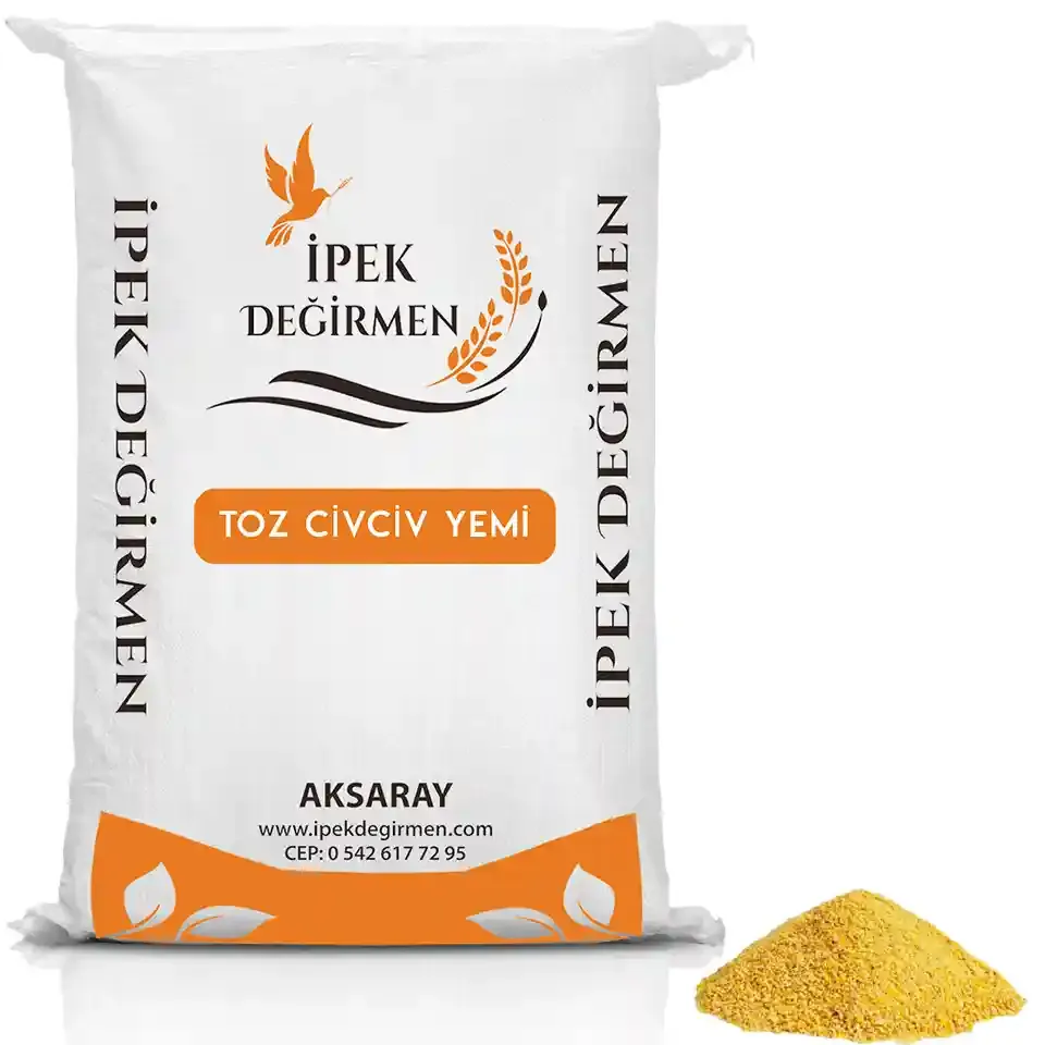 İpek Değirmen Toz Civciv Yemi Tavuk Kümes Yemi