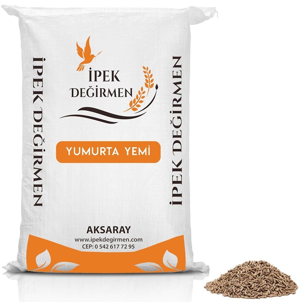 İpek Değirmen Tavuk Yumurta Yemi Civciv Hindi Yemi 1 KG