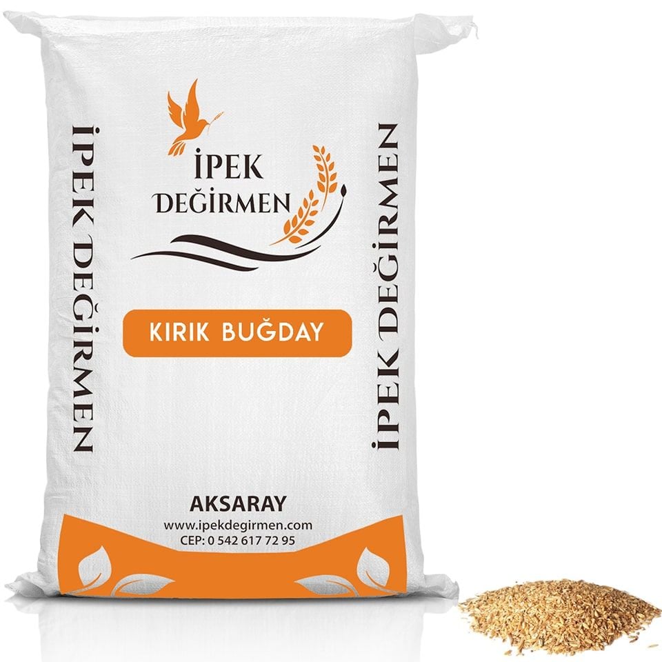 İpek Değirmen Taş Değirmen Yöresel Kırık Buğday 1 KG