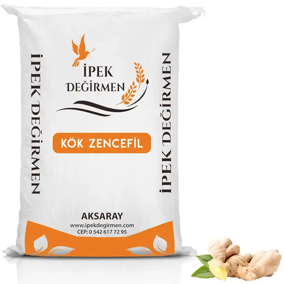 İpek Değirmen Kök Zencefil Doğal Kurutulmuş Katkısız