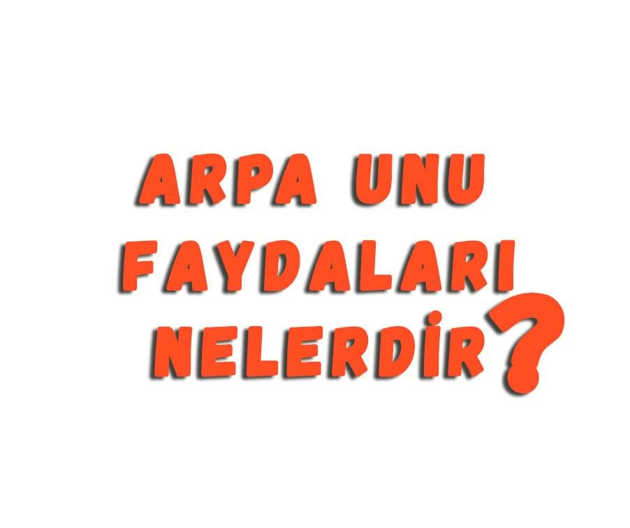 Arpa Unu Faydaları Nelerdir
