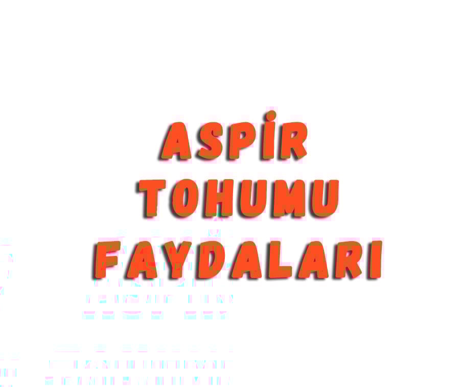Aspir Tohumu Faydaları