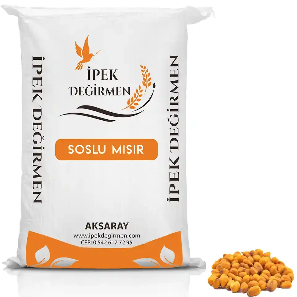 İpek Değirmen Golden Soslu Mısır Kavrulmuş Mısır Kavurga 5 KG