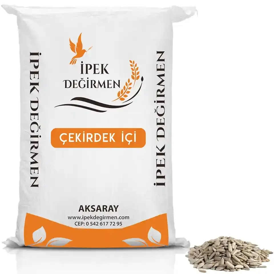 İpek Değirmen Ay Çekirdeği İri Yerli Çiğ Çekirdek İçi 25 KG