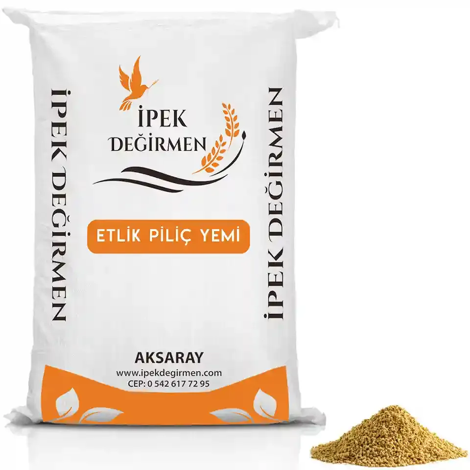 İpek Değirmen Etlik Piliç Yemi Tavuk Kümes Hayvan Yemi