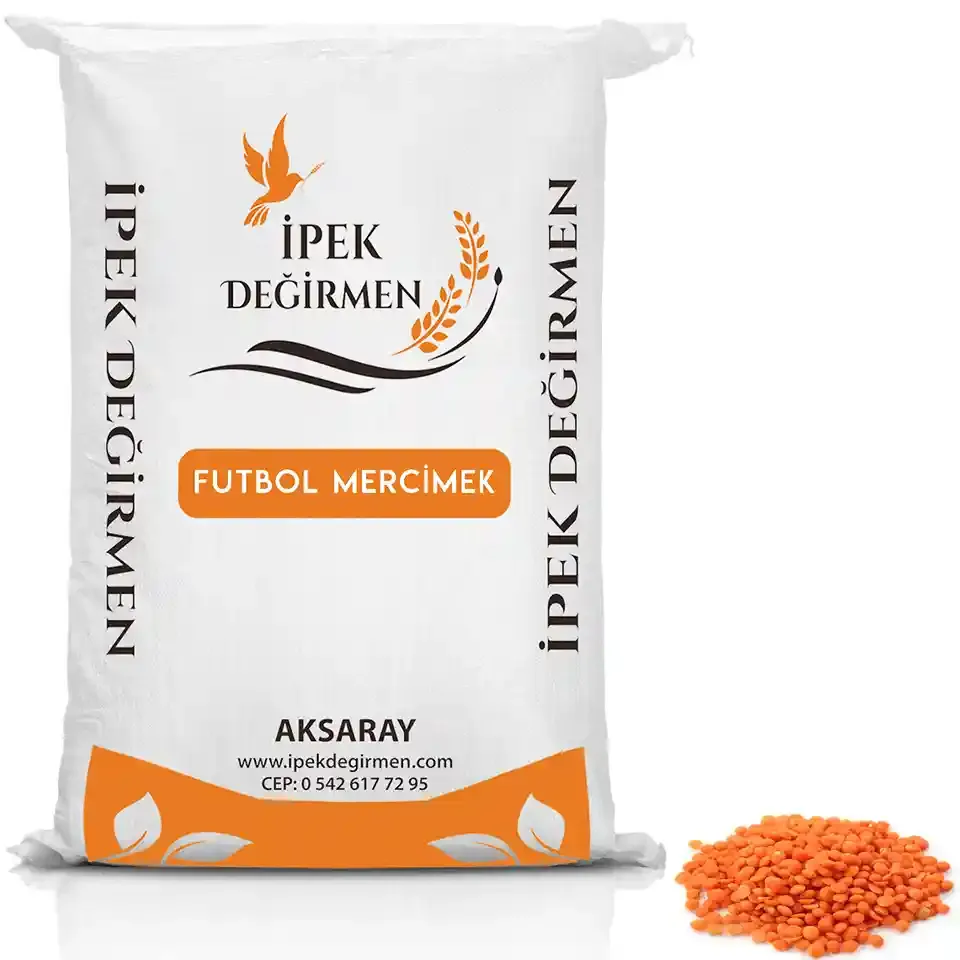 İpek Değirmen Kırmızı Futbol Mercimek Doğal Katkısız Bakliyat
