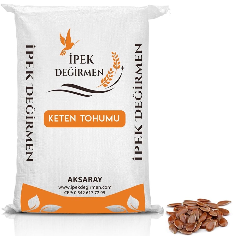 İpek Değirmen Keten Tohumu Doğal Katkısız Bakliyat 10 KG