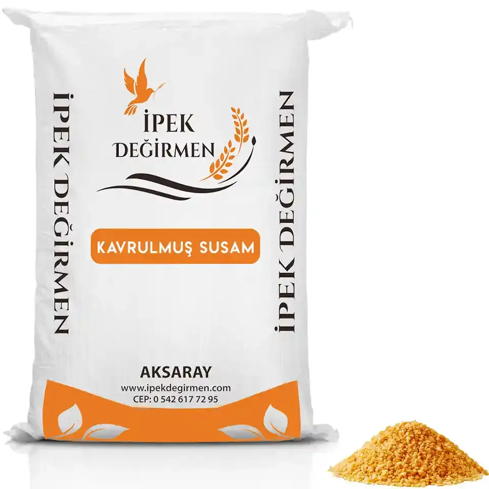 İpek Değirmen Odun Ateşinde Kavrulmuş Susam