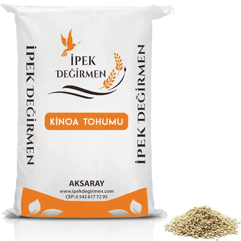 İpek Değirmen Glutensiz Beyaz Kinoa Tohumu Katkısız