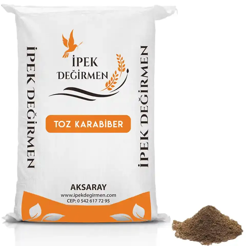 İpek Değirmen Taze Öğütülmüş Toz Karabiber